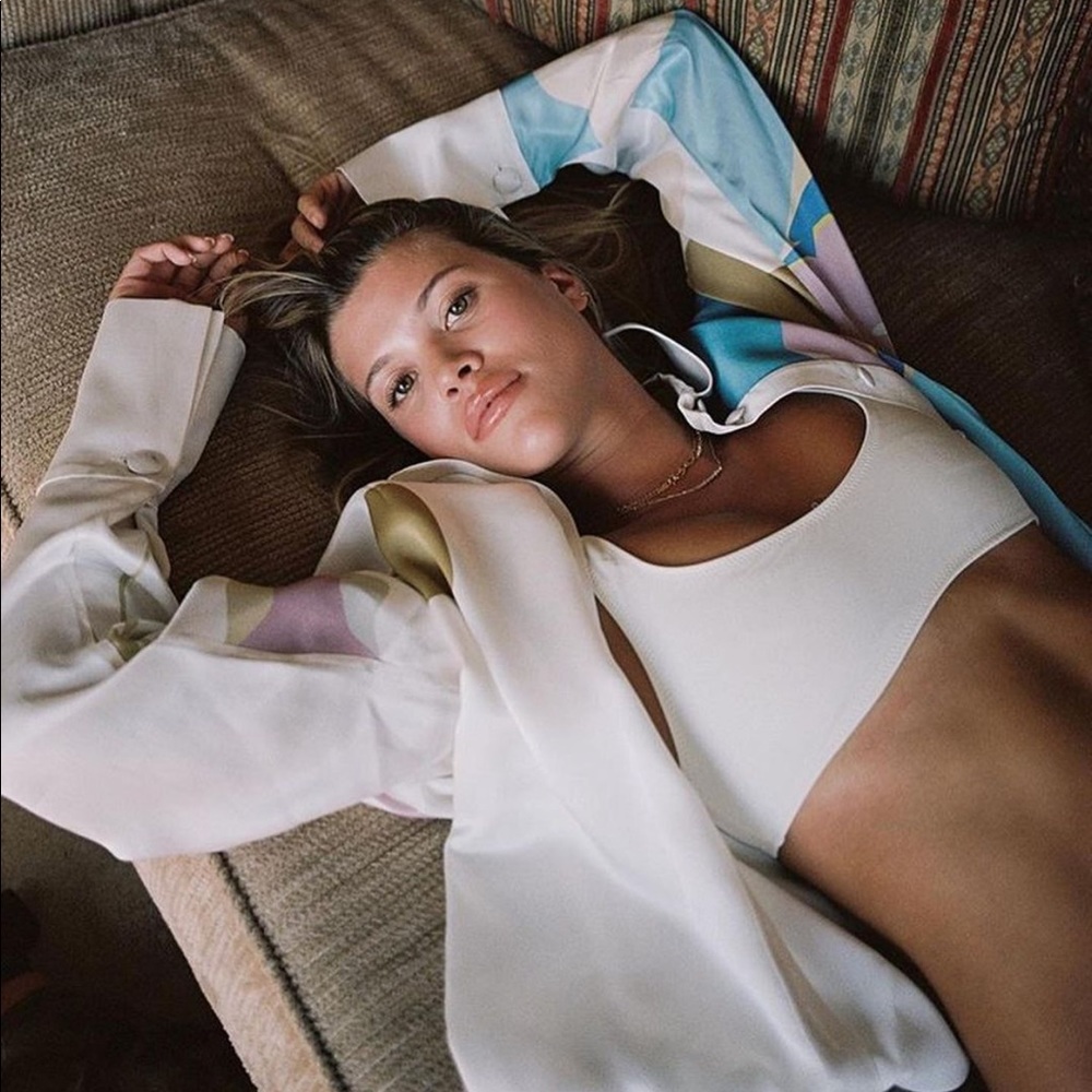 Matériel prompts print blouse